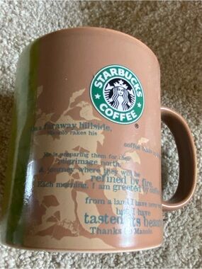 Starbucks 2006 Manolo Coffee Mug